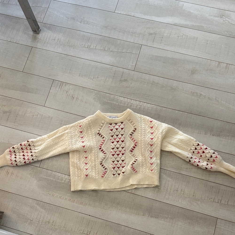Intermix Heart Sweater